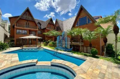 Sobrado com 5 dormitórios à venda, 850 m² por r$ 6.900.000,00 - campestre - santo andré/sp