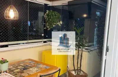 Apartamento com 3 dormitórios à venda, 128 m² por r$ 1.299.000,00 - centro - santo andré/sp