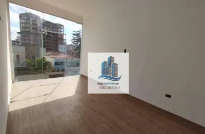 Cobertura com 2 dormitórios à venda, 110 m² por r$ 730.000,00 - campestre - santo andré/sp