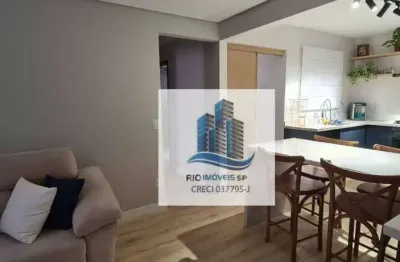 Cobertura com 3 dormitórios à venda, 170 m² por r$ 890.000,00 - nova gerti - são caetano do sul/sp