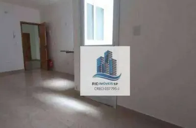 Apartamento com 2 dormitórios à venda, 43 m² por r$ 295.000,00 - parque das nações - santo andré/sp