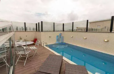 Cobertura com 4 dormitórios à venda, 258 m² por r$ 3.500.000,00 - jardim são caetano - são caetano do sul/sp