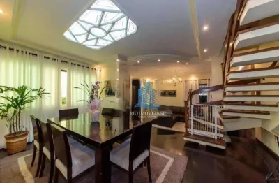 Sobrado com 4 dormitórios à venda, 460 m² por r$ 2.600.000,00 - olímpico - são caetano do sul/sp