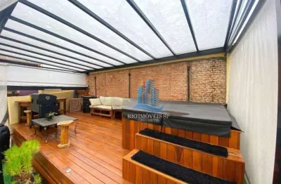 Sobrado com 4 dormitórios à venda, 215 m² por r$ 1.910.000,00 - olímpico - são caetano do sul/sp