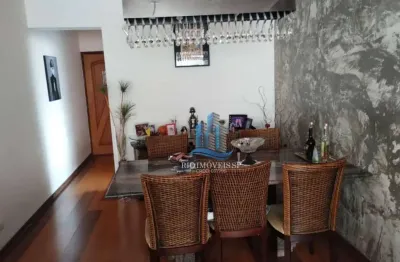 Apartamento com 3 dormitórios à venda, 101 m² por r$ 870.000,00 - santa paula - são caetano do sul/sp