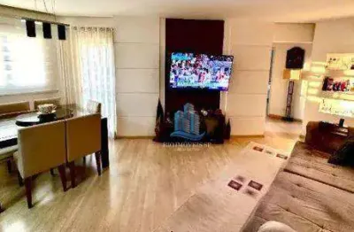 Apartamento com 2 dormitórios à venda, 83 m² por r$ 690.000,00 - campestre - santo andré/sp
