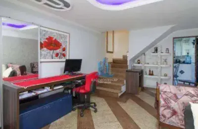 Sobrado com 3 dormitórios à venda, 120 m² por r$ 799.000,00 - cerâmica - são caetano do sul/sp