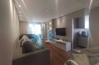 Apartamento com 2 dormitórios à venda, 78 m² por r$ 750.000,00 - campestre - santo andré/sp