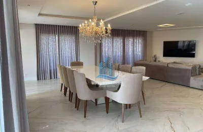 Apartamento com 4 dormitórios à venda, 337 m² por r$ 4.990.000,00 - campestre - santo andré/sp