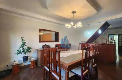 Sobrado com 4 dormitórios à venda, 360 m² por r$ 1.600.000,00 - campestre - santo andré/sp