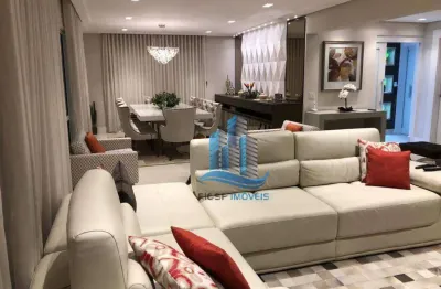 Apartamento com 3 dormitórios à venda, 240 m² por r$ 3.710.000,00 - santa paula - são caetano do sul/sp
