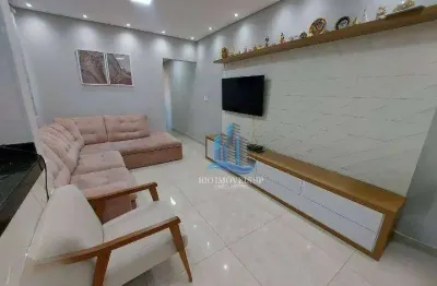 Cobertura com 3 dormitórios à venda, 180 m² por r$ 895.000 - santa maria - santo andré/sp