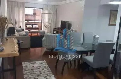 Apartamento com 3 dormitórios à venda, 172 m² por r$ 840.000 - barcelona - são caetano do sul/sp