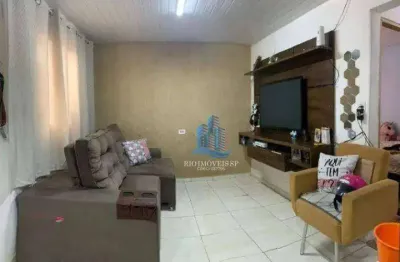Casa com 2 dormitórios à venda, 86 m² por r$ 650.000,00 - santa maria - são caetano do sul/sp