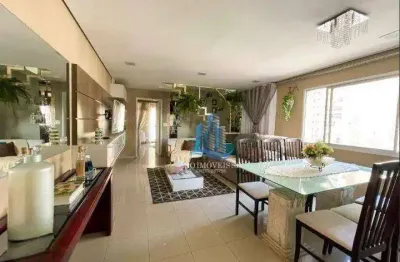 Cobertura com 3 dormitórios à venda, 129 m² por r$ 900.000,00 - santo antônio - são caetano do sul/sp