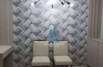 Apartamento com 2 dormitórios à venda, 40 m² por r$ 334.000,00 - santa maria - santo andré/sp