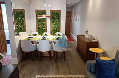 Apartamento com 2 dormitórios à venda, 65 m² por r$ 650.000,00 - campestre - santo andré/sp