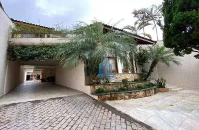 Sobrado com 4 dormitórios à venda, 495 m² por r$ 3.000.000,00 - jardim - santo andré/sp