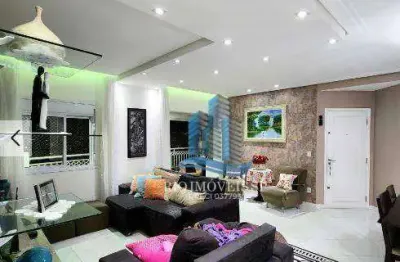Cobertura com 4 dormitórios à venda, 270 m² por r$ 3.000.000 - santa paula - são caetano do sul/sp