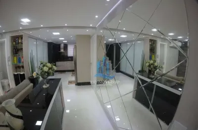 Apartamento com 3 dormitórios à venda, 128 m² por r$ 1.400.000 - centro - santo andré/sp