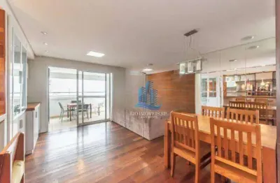 Apartamento com 2 dormitórios  3º dormitório reversível à venda, 93 m² por r$ 1.290.000 - barcelona - são caetano do sul/sp