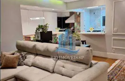 Apartamento com 3 dormitórios à venda, 150 m² por r$ 2.650.000,00 - osvaldo cruz - são caetano do sul/sp