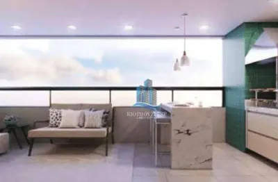 Apartamento com 3 dormitórios à venda, 92 m² por r$ 931.000,00 - campestre - santo andré/sp