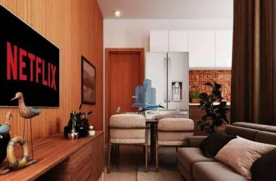 Cobertura com 2 dormitórios à venda, 46 m² por r$ 590.000,00 - campestre - santo andré/sp