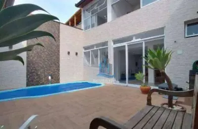 Sobrado com 3 dormitórios à venda, 377 m² por r$ 2.660.000 - olímpico - são caetano do sul/sp