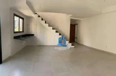 Cobertura com 3 dormitórios à venda, 116 m² por r$ 654.000,00 - vila guiomar - santo andré/sp