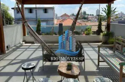 Sobrado com 3 dormitórios à venda, 231 m² por r$ 2.100.000,00 - olímpico - são caetano do sul/sp
