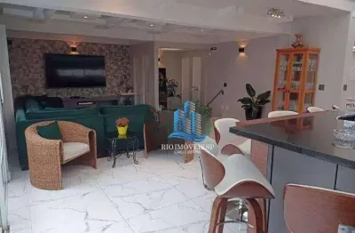 Cobertura com 3 dormitórios à venda, 460 m² por r$ 3.800.000 - santa paula - são caetano do sul/sp