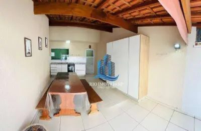 Cobertura com 3 dormitórios à venda, 166 m² por r$ 790.000 - campestre - santo andré/sp