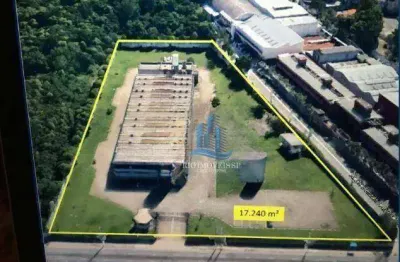 Terreno à venda, 17290 m² por r$ 45.000.000,00 - vila metalúrgica - santo andré/sp