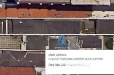 Terreno à venda, 220 m² por r$ 1.100.000,00 - santo antônio - são caetano do sul/sp