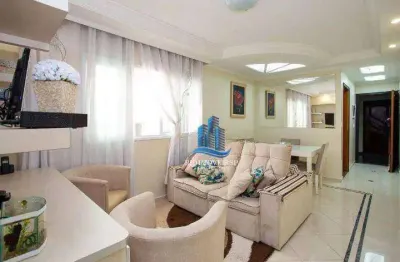 Apartamento com 3 dormitórios à venda, 86 m² por r$ 630.000,00 - campestre - santo andré/sp