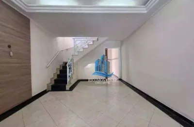 Sobrado com 3 dormitórios à venda, 123 m² por r$ 530.000,00 - vila normandia - são bernardo do campo/sp