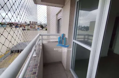 Apartamento com 2 dormitórios à venda, 47 m² por r$ 295.000,00 - vila palmares - santo andré/sp