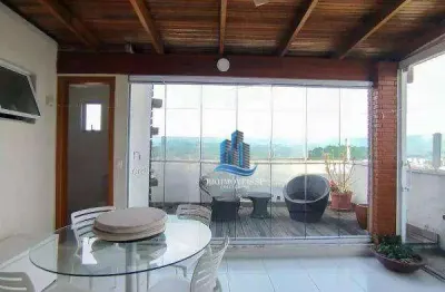 Cobertura com 3 dormitórios à venda, 164 m² por r$ 899.000 - nova gerty - são caetano do sul/sp