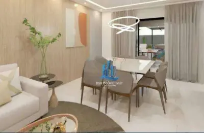Cobertura com 2 dormitórios à venda, 128 m² por r$ 1.397.000,00 - santa paula - são caetano do sul/sp