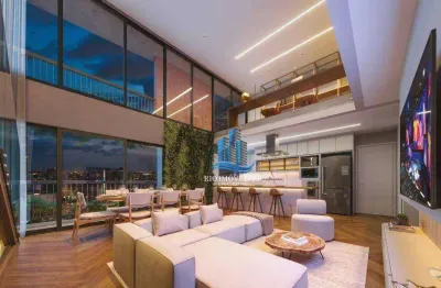 Cobertura com 3 dormitórios à venda, 226 m² por r$ 4.034.000,00 - jardim - santo andré/sp