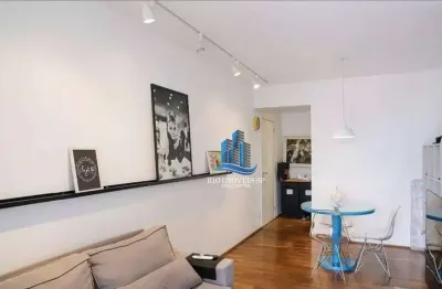 Apartamento com 2 dormitórios à venda, 68 m² por r$ 740.000,00 - centro - são caetano do sul/sp