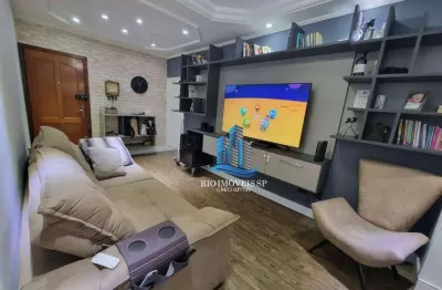 Apartamento com 2 dormitórios à venda, 92 m² por r$ 583.000,00 - nova gerti - são caetano do sul/sp