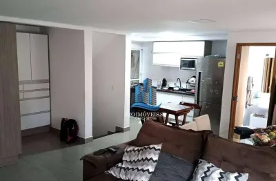 Sobrado com 2 dormitórios à venda, 124 m² por r$ 550.000 - vila eldízia - santo andré/sp