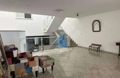 Sobrado com 4 dormitórios à venda, 323 m² por r$ 2.600.000,00 - vila bastos - santo andré/sp