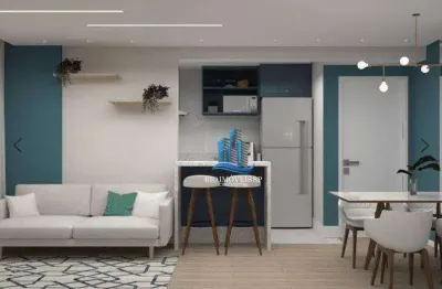 Apartamento com 2 dormitórios à venda, 65 m² por r$ 552.000 - utinga - santo andré/sp