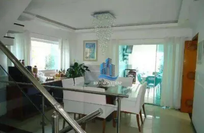 Sobrado com 5 dormitórios à venda, 405 m² por r$ 3.600.000,00 - jardim são caetano - são caetano do sul/sp