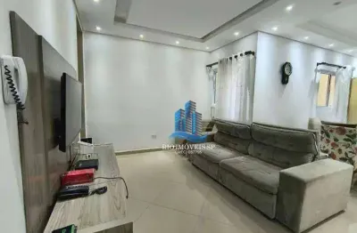 Cobertura com 2 dormitórios à venda, 166 m² por r$ 900.000 - vila valparaíso - santo andré/sp