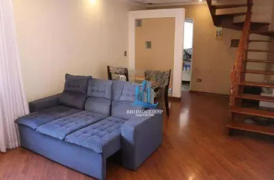 Cobertura com 2 dormitórios à venda, 180 m² por r$ 975.000,00 - santa maria - são caetano do sul/sp