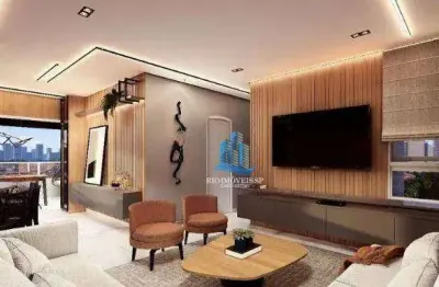 Apartamento com 3 dormitórios à venda, 94 m² por r$ 935.000,00 - vila valparaíso - santo andré/sp